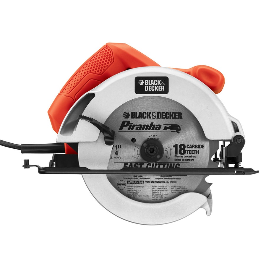 7-1/4-Inch Circular Saw With Laser, 13-Amp | BLACK+DECKER