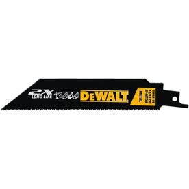 DEWALT 2X 6-in 14/18-TPI Metal Cutting Reciprocating Saw Blade