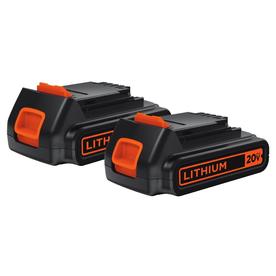 UPC 885911272773 product image for BLACK & DECKER 2-Pack Rechargeable Lithium Ion (Li-Ion) Cordless Power Equipment | upcitemdb.com