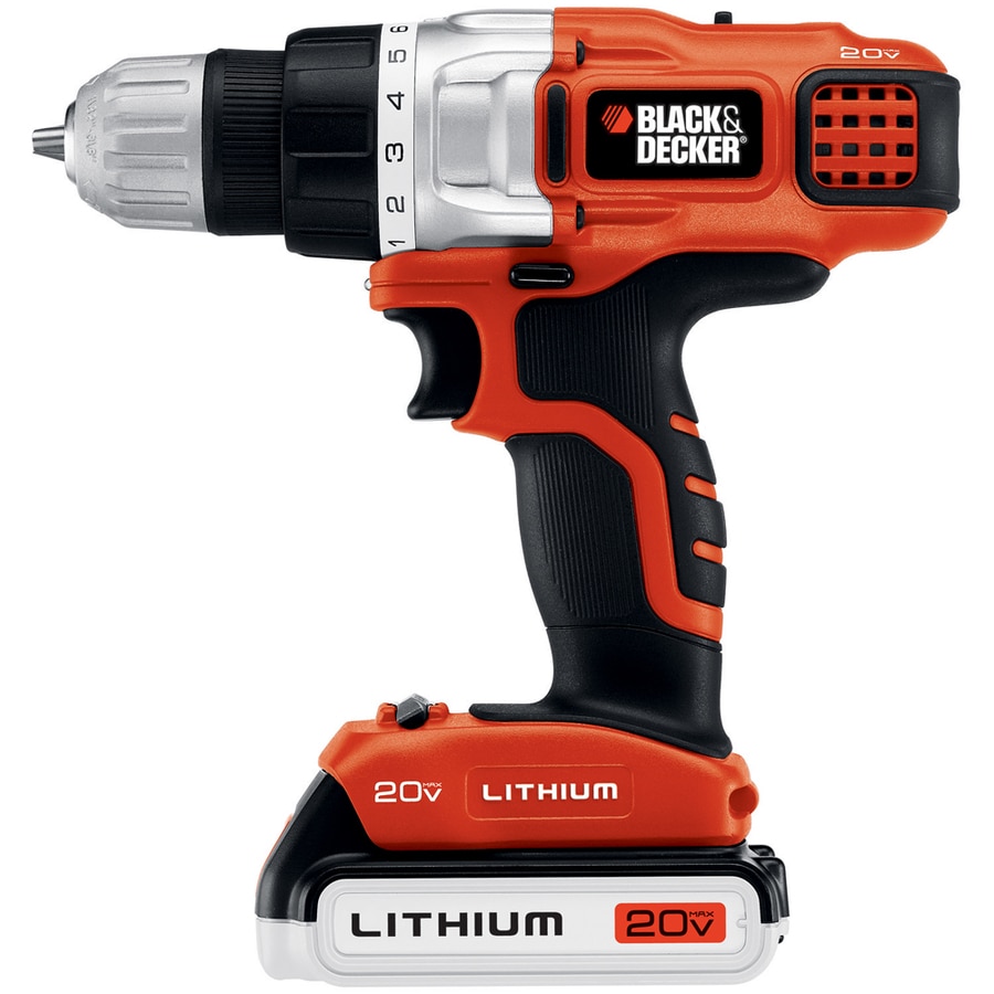 Black and decker cheap 20v drill lowes