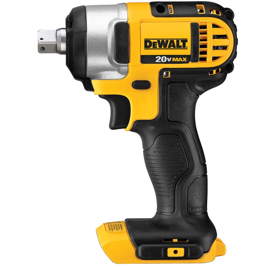 DEWALT 20-Volt Max 1/2-in Drive Cordless Impact Wrench ...