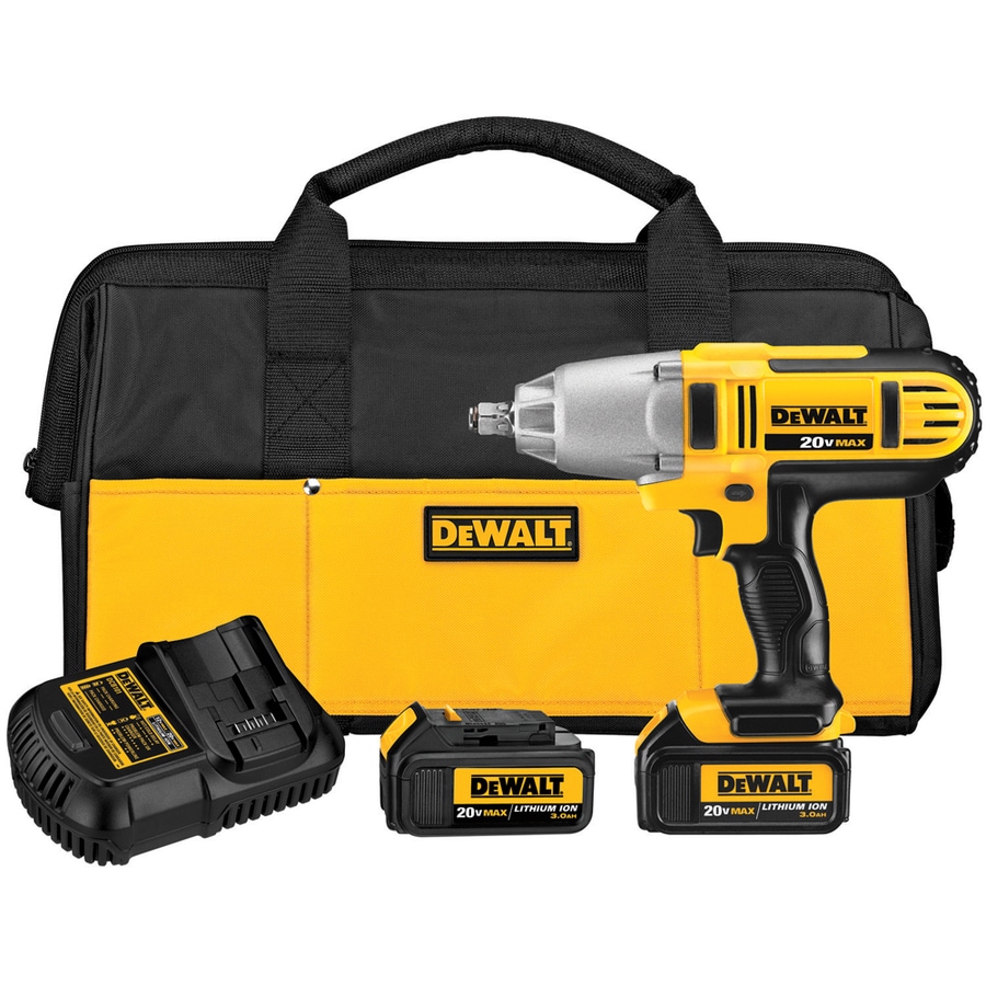 DEWALT 20-Volt 1/2-in Drive Cordless Impact Wrench at Lowes.com