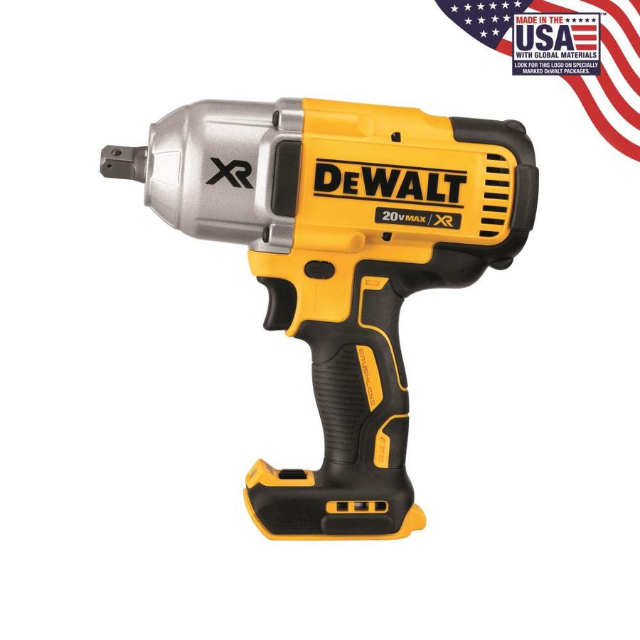 Dewalt Xr 20 Volt Max 12 In Drive Cordless Impact Wrench Bare Tool