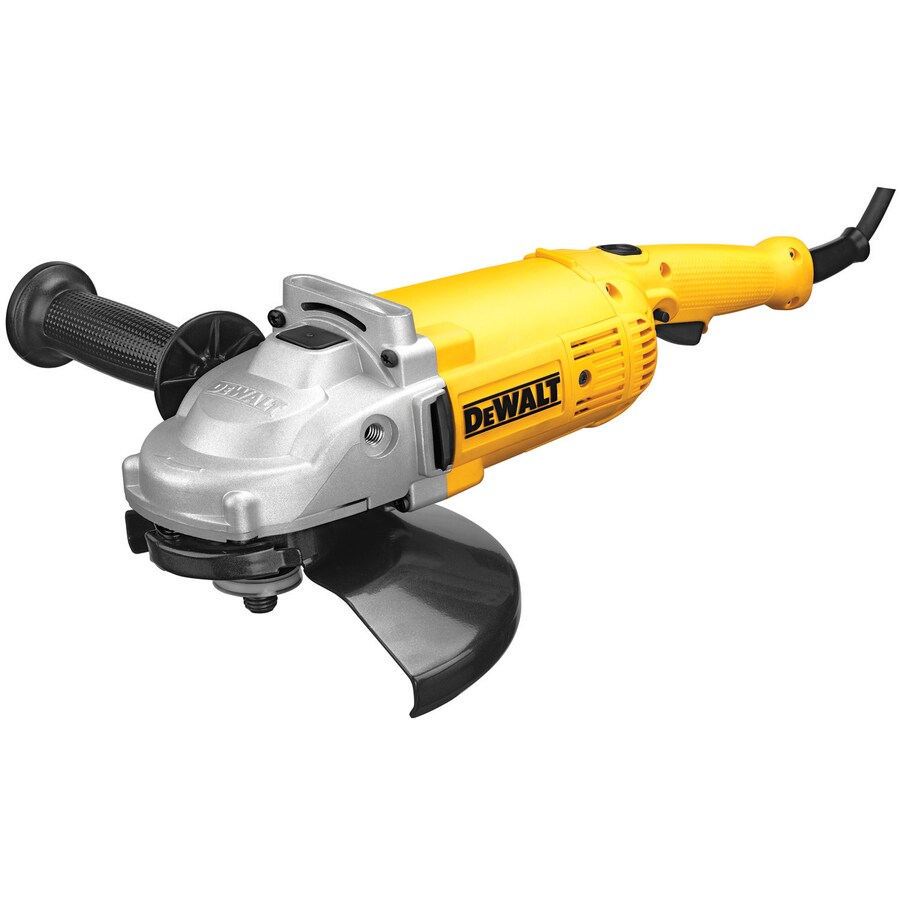 Dewalt 9 In 15 Amp Trigger Switch Corded Angle Grinder At 