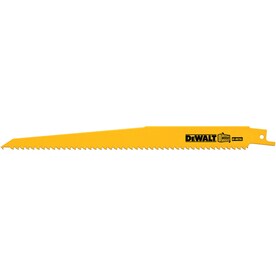 DEWALT 10-Pack 9-in 6-TPI Bi-Metal Reciprocating Saw Blade