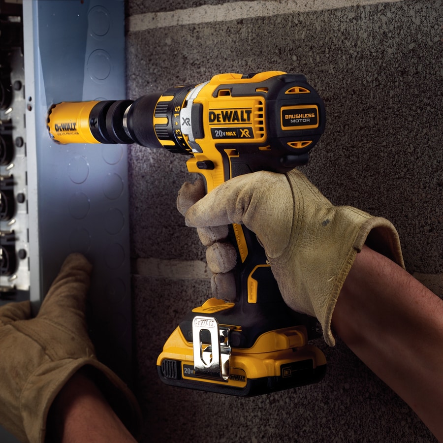 DEWALT 2 Tool 20 Volt Max Lithium Ion Li ion Brushless Motor Cordless Combo Kit with Soft Case at Lowes