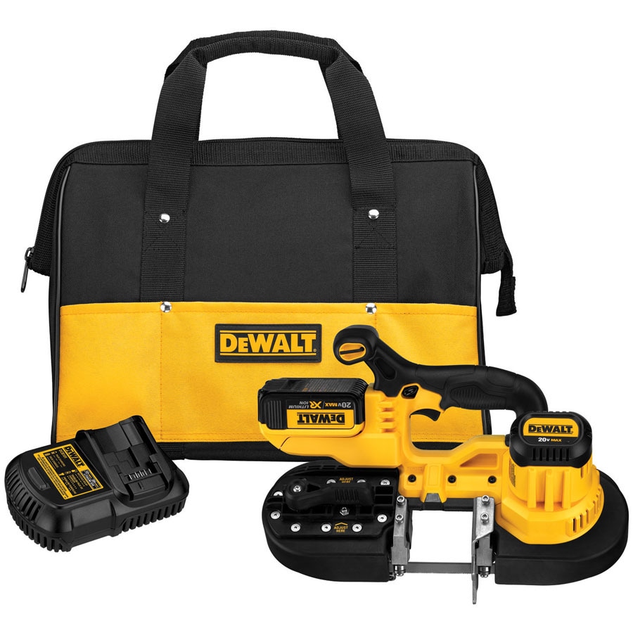 DEWALT DEWALT 20V MAX BAND SAW KIT in the Stationary Band Saws