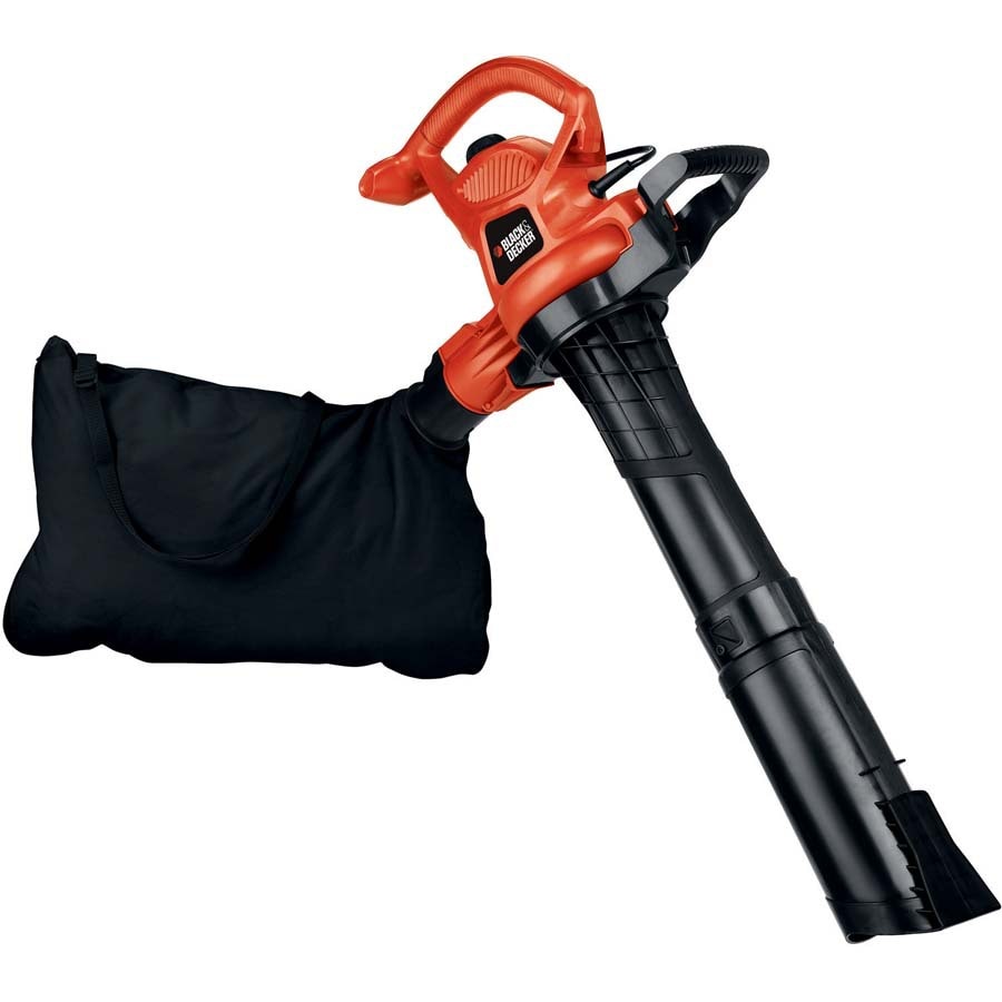 BLACK & DECKER 320-CFM 200-MPH Corded Electric Handheld Leaf Blower in the  Leaf Blowers department at