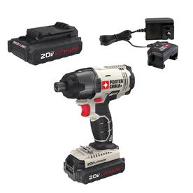 PORTER-CABLE 20-Volt Max Variable Speed Cordless Impact Driver (2-Batteries Included)