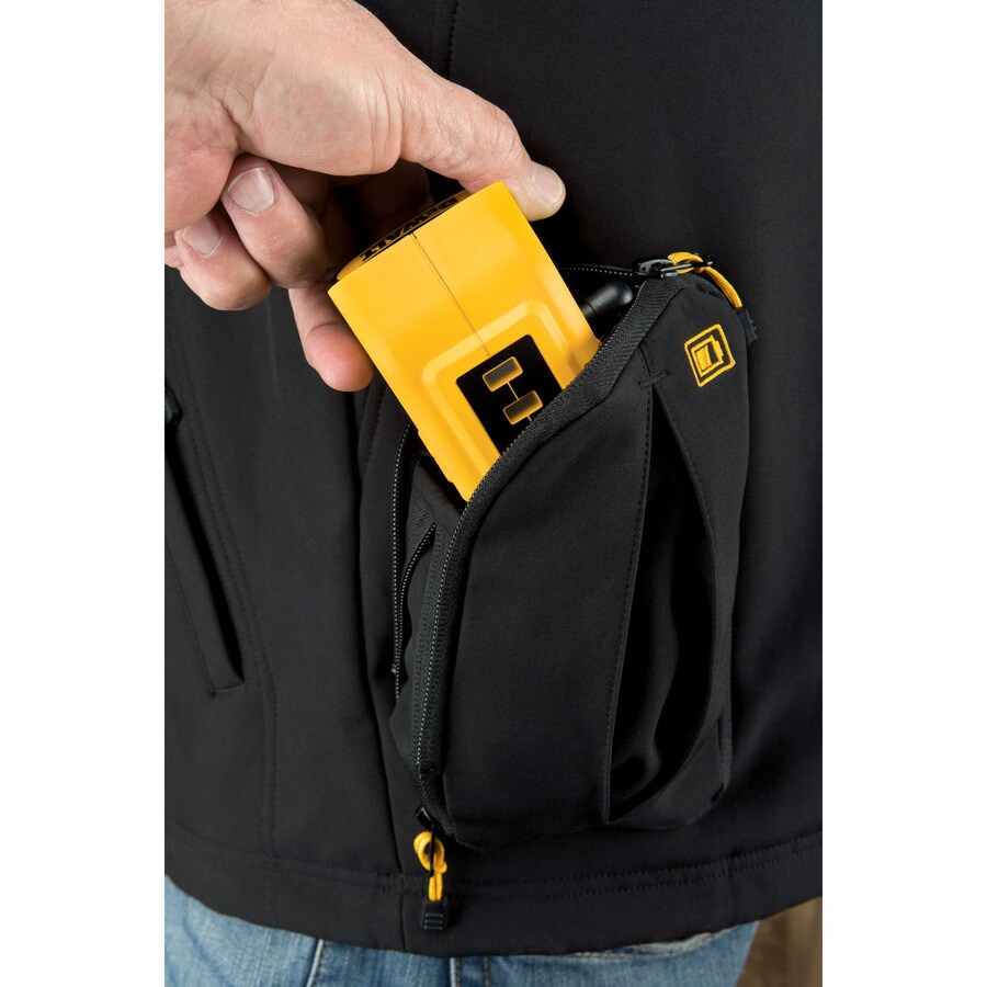 DEWALT XXLarge Black Lithium Ion (Liion) Heated Jacket at