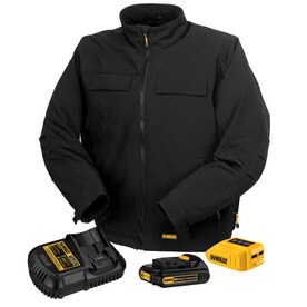 UPC 885911327602 product image for DEWALT XX-Large Black Lithium Ion Heated Jacket | upcitemdb.com