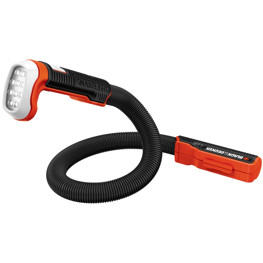 Black & Decker Snake Light Flexible Flashlight TESTED/WORKS ^BUT^ **BULB  DIM***