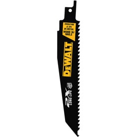 DEWALT 2X 6-in 6-TPI Reciprocating Saw Blade