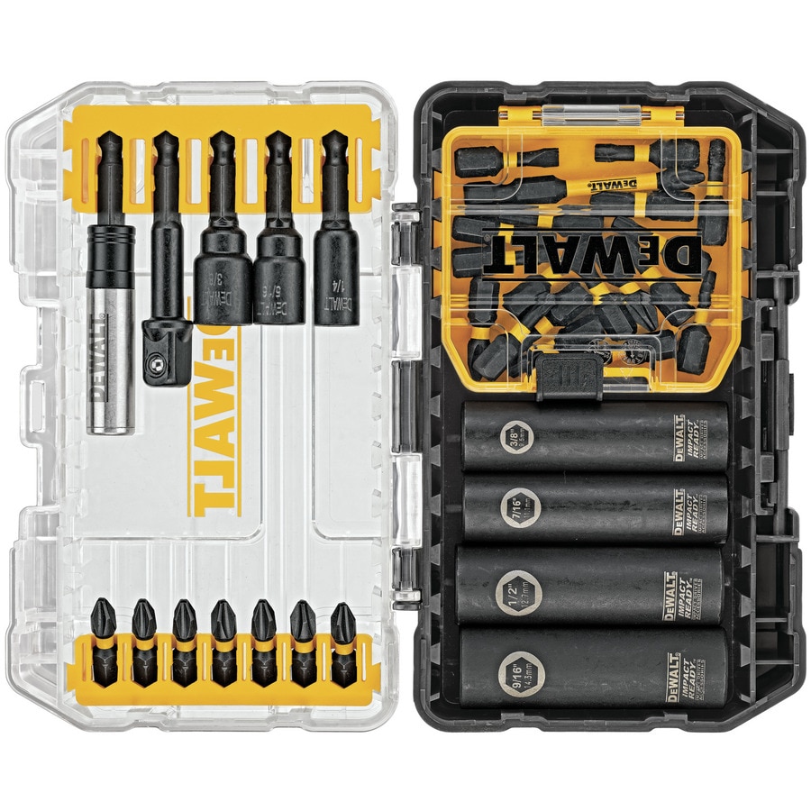 DEWALT FlexTorq 35Piece Impact Driver Bit Set at