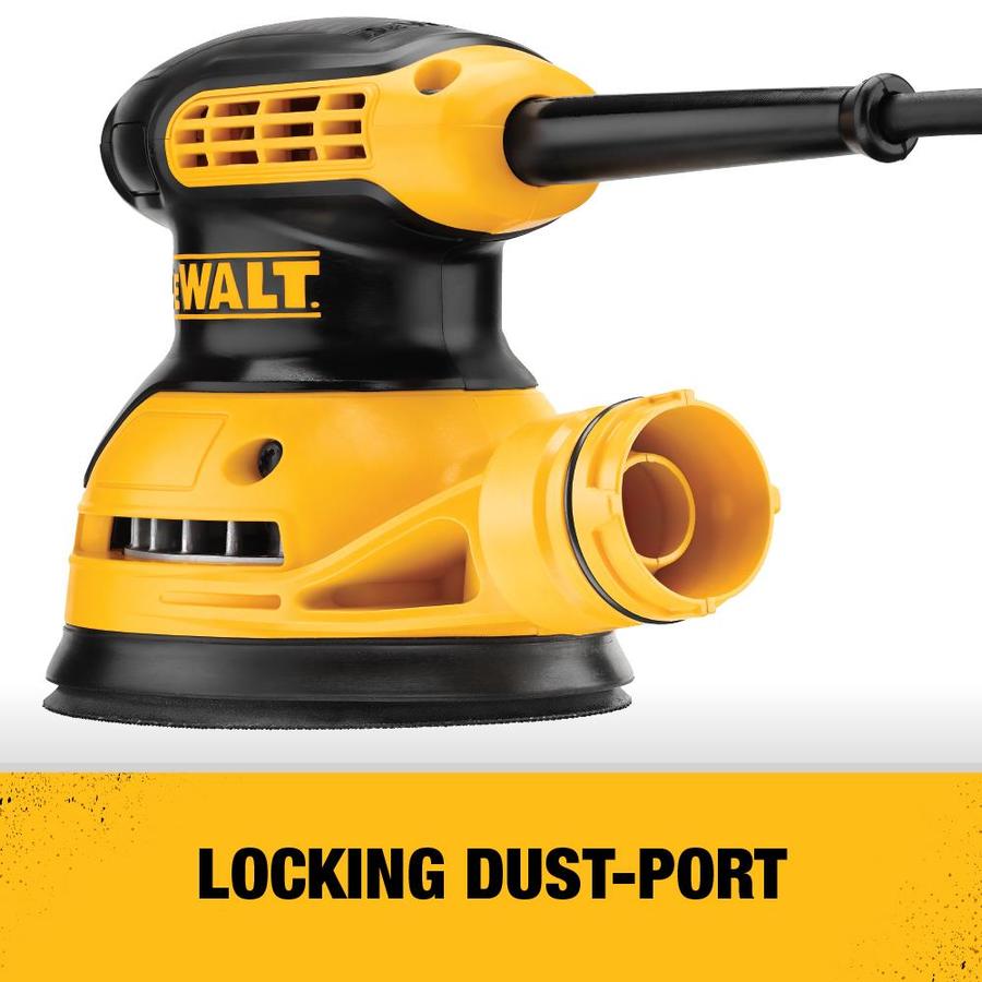 Dewalt 120 Volt 3 Amp Orbital Sander With Bag In The Sanders Dewalt 120 Volt 3 Amp Orbital Sander