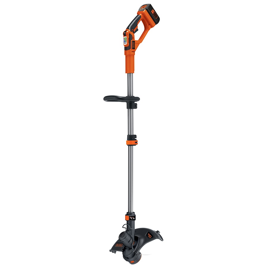 BLACK & DECKER LST136W 40-volt Max 13-in Straight Shaft String Trimmer (Battery Included)