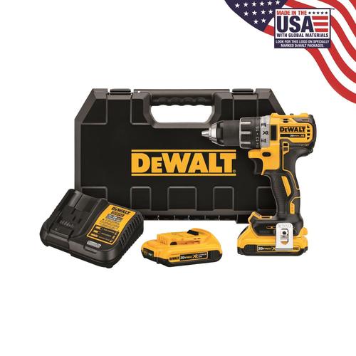 DEWALT XR 20-Volt Max 1/2-in Brushless Cordless Drill (Charger Included