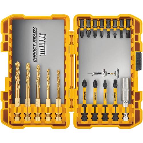 DEWALT Impact Ready FlexTorq 20-Piece Shank Screwdriver Bit Set at Lowes.com
