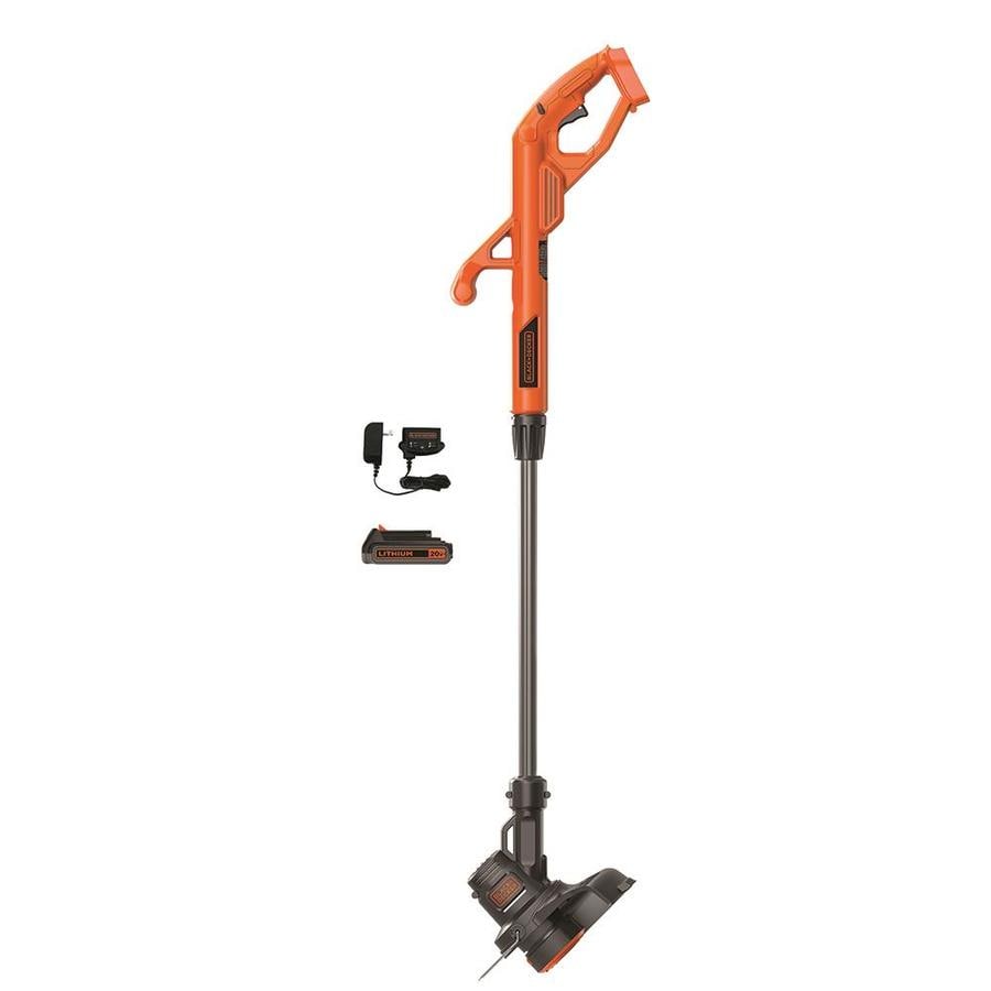 black and decker cordless weed trimmer