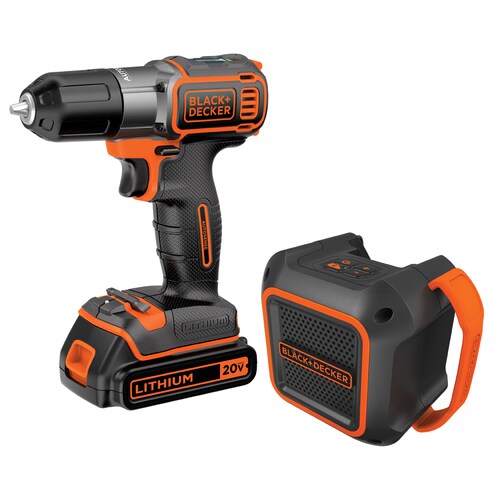 BLACK & DECKER 2-Tool 20-Volt Lithium Ion (Li-ion) Cordless Combo Kit