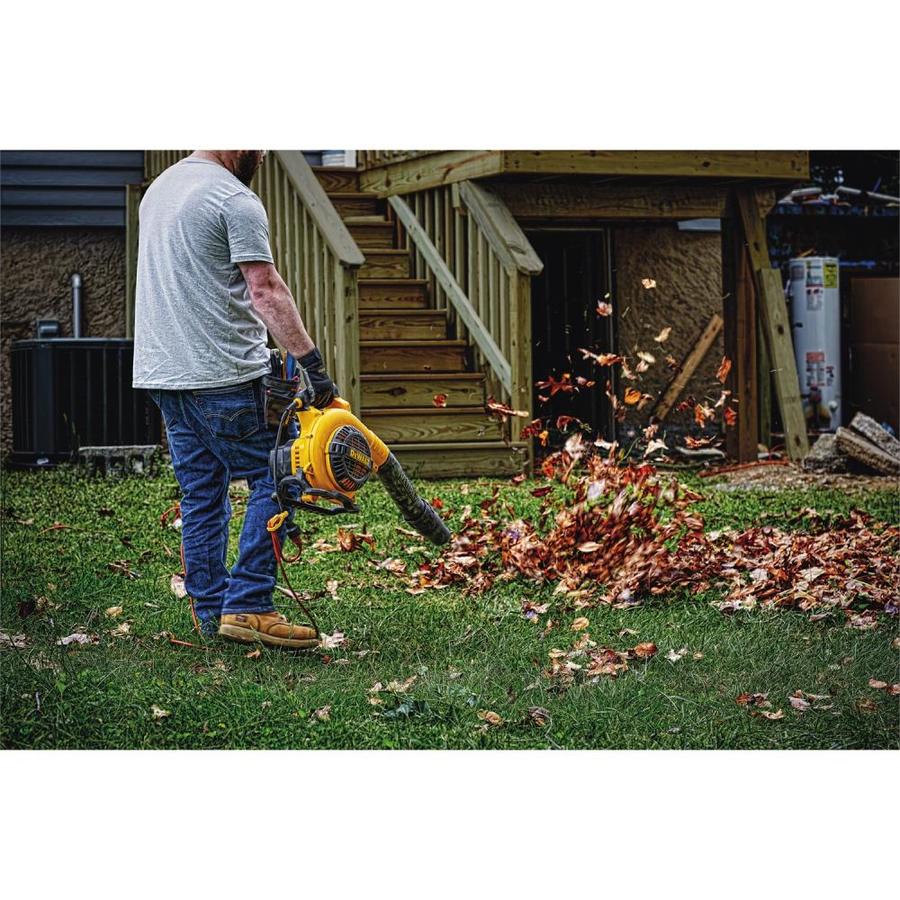 Shop DEWALT 12-Amp 409-CFM 210-MPH Corded Electric Leaf Blower at Lowes.com