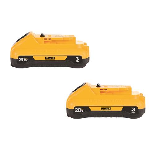 DEWALT 20Volt 2Pack 3 AmpHour Lithium Power Tool Battery in the