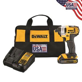 dewalt dcf885c1 20v max 1/4 impact driver kit,