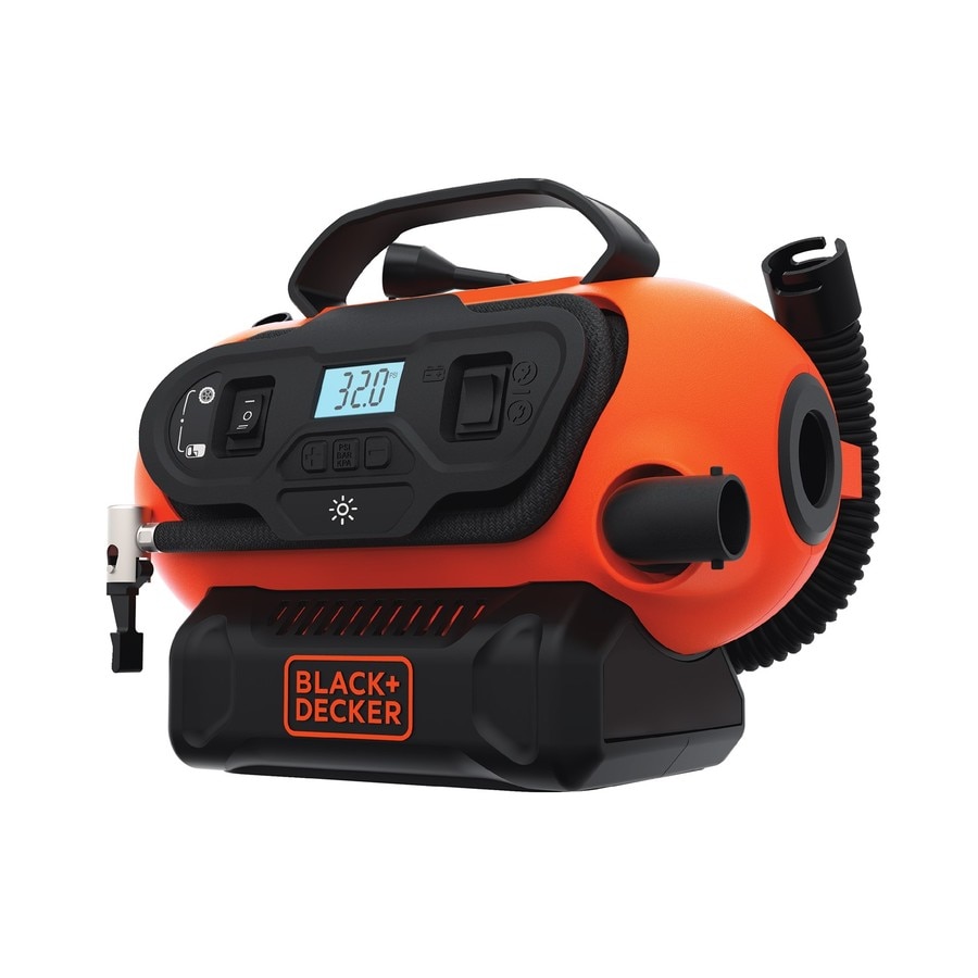 The BLACK+DECKER™ AC/DC Multi-Voltage Inflator 