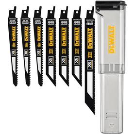 DEWALT XR 8-Pack Set Wood/Metal Cutting Reciprocating Saw Blade Set
