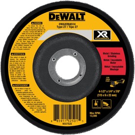 DEWALT XR Ceramic 4.5-in 24-Grit Grinding Wheel