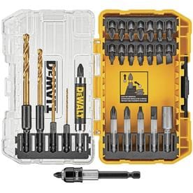 DEWALT Tough Grip 27-Piece Steel Hex Shank Screwdriver Bit Set