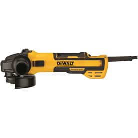 Dewalt-DWE43231VS 5-in Brushless Variable Speed Slide Switch Small Angle Grinder with Kickback Brake