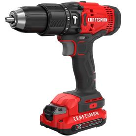 Craftsman Cordless Hammer Drills At Lowes Craftsman V20 1 2 In 20 Volt Max Variable Sd Cordless Hammer Drill