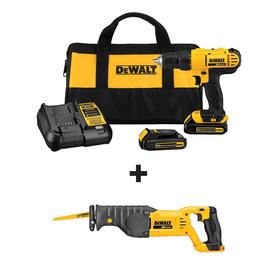 DEWALT 20-Volt Max 1/2-in Cordless Drill (2-Batteries Included)