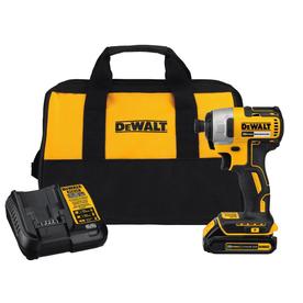 DEWALT 20-Volt Max Variable Speed Brushless Cordless Impact Driver (1-Battery Included)
