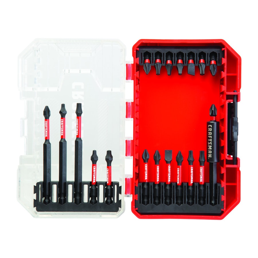 CRAFTSMAN IMPACTRATED 20Piece Impact Driver Bit Set in the Impact