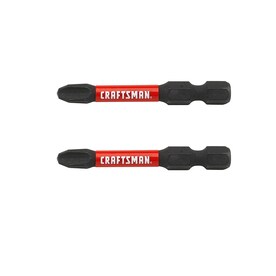 CRAFTSMAN IMPACT RATED 2-Piece 1/4-in x 2-in Phillips Impact Driver Bit