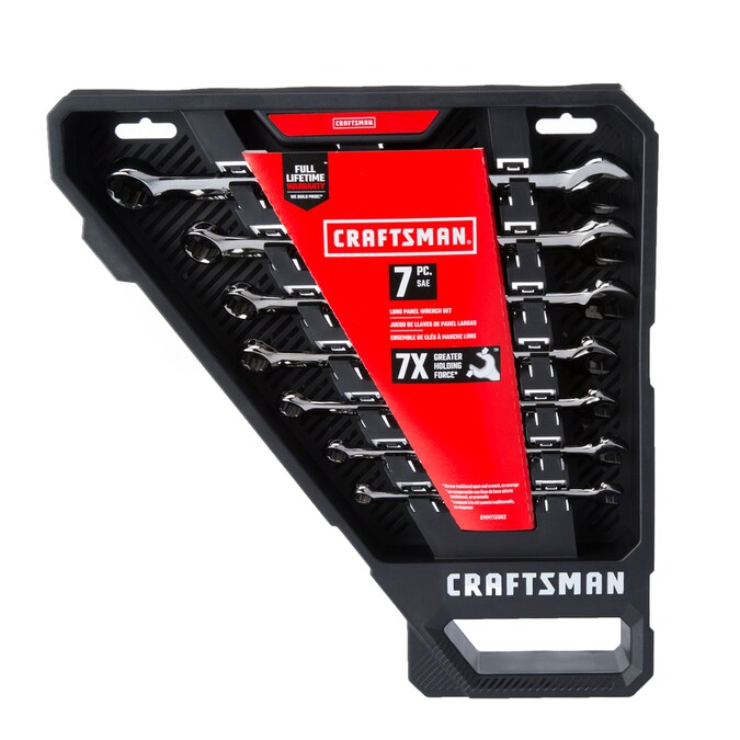CRAFTSMAN 7-Piece 12-Point Standard (SAE) Standard Combination Wrench
