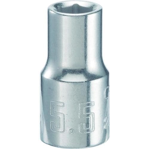 CRAFTSMAN Metric 1/4-in Drive 6-point 5.5mm Shallow Socket in the ...