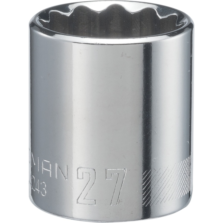 Craftsman Metric 12 In Drive 12 Point 27mm Shallow Socket At