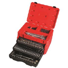 Mechanics Tool Sets At Lowes Craftsman 289 Piece Standard And Metric Polished Chrome Mechanic S Tool Set