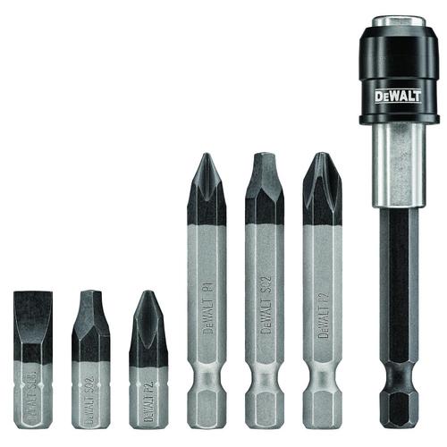 DEWALT 7Pack 31/4in Screwdriving Bit Holder Set in the