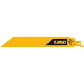 DEWALT 5-Pack 9-in 18-TPI Metal Cutting Reciprocating Saw Blade