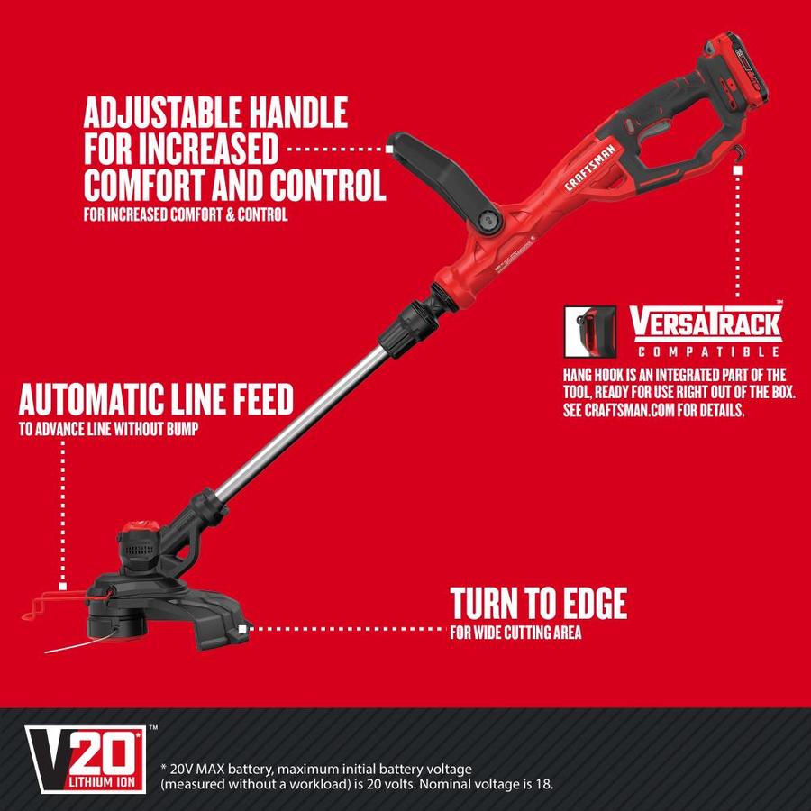 Craftsman 20 Volt Edger at Craftsman Power Equipment