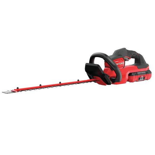CRAFTSMAN V60 60Volt Max 24in Dual Cordless Electric Hedge Trimmer