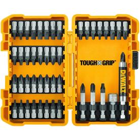 DEWALT Tough Grip 46-Piece Steel Screwdriver Bit Set