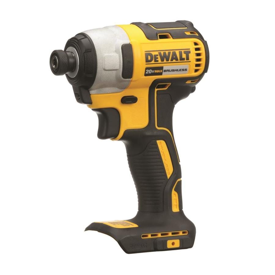 DEWALT 20-Volt Max 1/4-in Variable Speed Brushless Cordless Impact ...