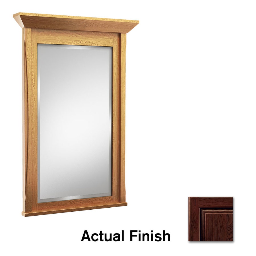 Kraftmaid 30 In X 36 Kaffe Rectangular Framed Bathroom Kraftmaid 30 In X 36 Kaffe Rectangular Framed Bathroom Mirror