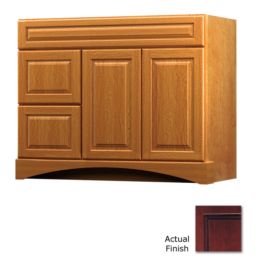 KraftMaid 42in Bathroom Vanity in the Bathroom