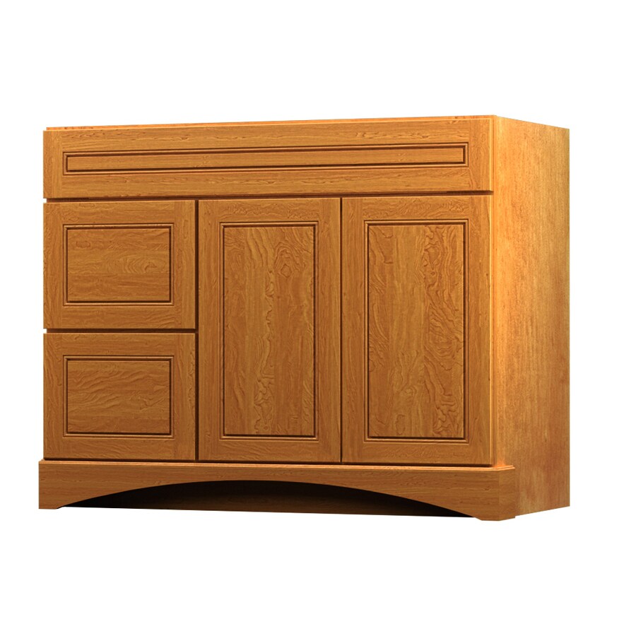 KraftMaid 42in Praline Bathroom Vanity at